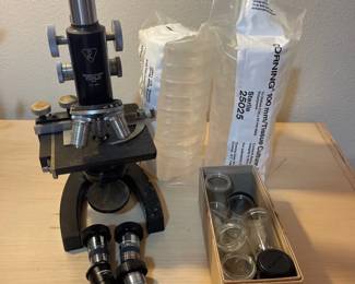 Bach Lamb Microscope Various Microscope Lenses