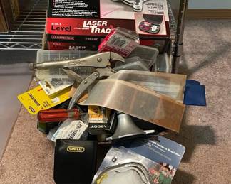 Variety Of Hand Tools Hardware Laser Trac  More
