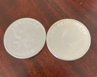Sunshine Minting Fine Silver Coins