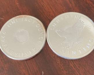 Sunshine Minting One Troy Ounce Coins