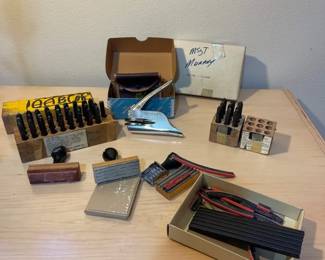 Die Set Metal Stamping Head Plus More