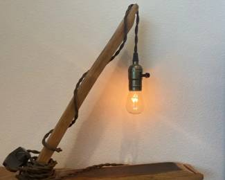 Handcrafted Wine Barrel Lamp
