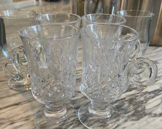 Crystal Irish Coffee Mugs Misc Glasses