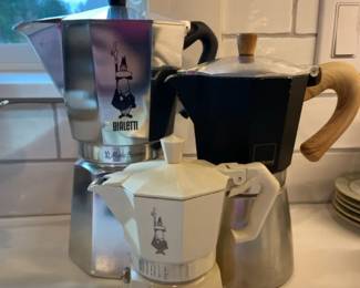 Bialetti Moka Express Exclusive And Gnail  Zani Espresso Makers