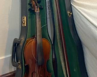 Vintage German Violin For Repair