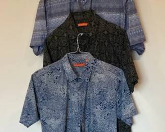 Mens Tori Richards Collared Shirts Size Medium