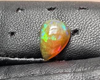 1.70 Carat Welo Opal Pear Cabochon