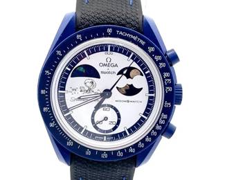Omega x Swatch MoonSwatch “Mission to Earthphase – Moonshine Gold” Harvest Moon Limited Edition