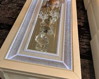 Lighted coffee table