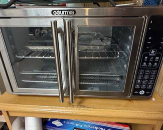Gourmia XL Digital French Door Air Fryer Toaster Oven