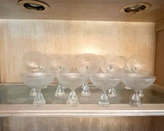 Holmegaard Princess Champagne Glasses