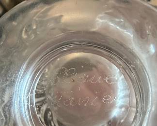 Lalique France 'Saint-Cloud' Vase