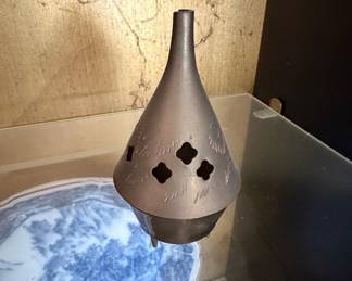 Vintage Brass Incense Cone Burner