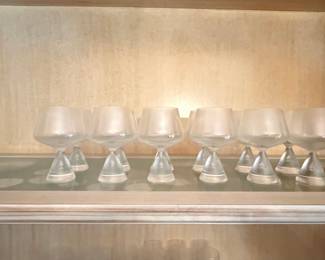 Vintage Holmegaard 'Princess' Cognac Glasses