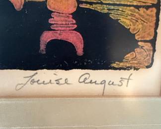 Louise August Limited Edition Woodcut Print
