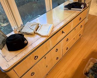 National Mt. Airy Biedermeier Style Blonde Dresser