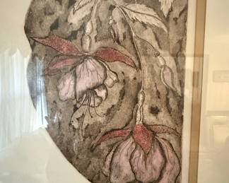 Irina Lorin Limited Edition Etching 'Nature's Lure'