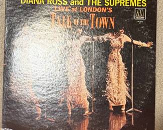 Diana Ross and The Supremes Live at London's Talk of the Town Vinyl LP