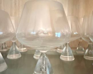 Vintage Holmegaard Princess Brandy Snifters