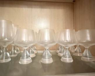 Vintage Holmegaard 'Princess' Glassware Collection