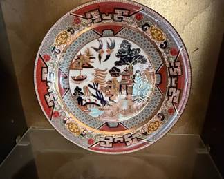 John Maddock & Sons Royal Willow Plate