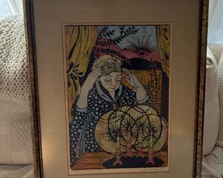 Louise August Limited Edition Woodcut Print