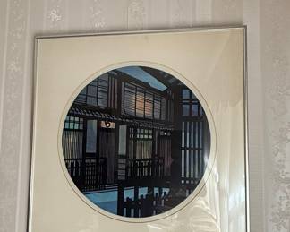 Clifton Karhu Woodblock Print