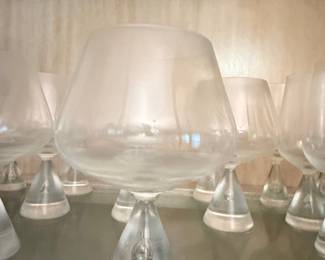 Vintage Holmegaard 'Princess' Glassware Collection