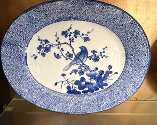 Antique Wood & Sons 'Yuan' Pattern Oval Platter