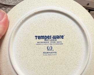 Lenox Temper-ware Silhouette Bread and Butter Plate