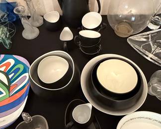 Continental China 'Charcoal' Pattern by Raymond Loewy