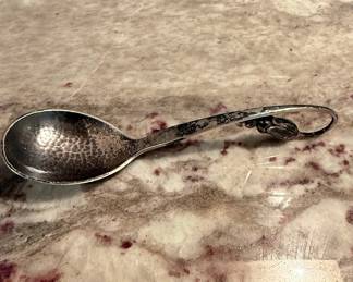 O. Mogensen Sterling Silver Salt Spoon