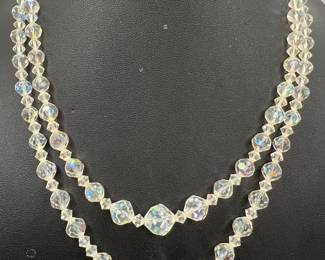 Aurora Borealis Vintage Necklace