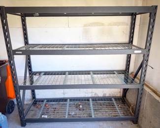 Whalen Storage Four-Shelf Metal Shelving Unit