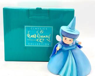 Walt Disney Classics Collection (WDCC) Merryweather: A Little Bit Of Blue With COA Sleeping Beauty
