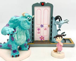 Walt Disney Classics Collection (WDCC) Monsters Inc Boo’s Door Figurine Collection With COAs