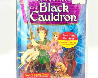 Factory Sealed Disney's Masterpiece - The Black Cauldron (1998) VHS tape