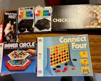 (7) Vintage Board Games