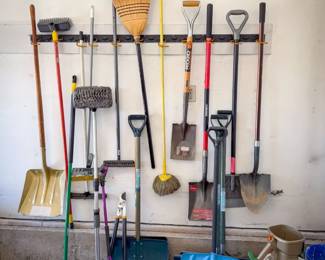 Large Gardening Tool Collection