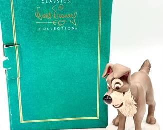 Walt Disney Classics Collection (WDCC) Tramp In Love Figurine With COA