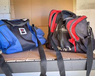 (2) Bowling Ball Carrying Bags