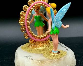 Disney Tinkerbell with Mirror Ron Lee Sculpture