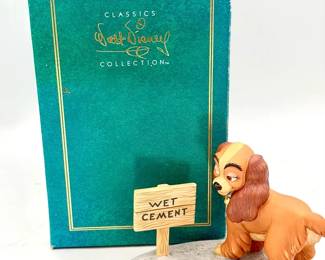 Walt Disney Classics Collection (WDCC) Lady In Love Figurine With COA