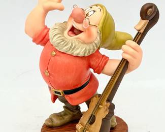 Walt Disney Classics Collection (WDCC) Cheerful Leader Doc Snow White Figurine w COA