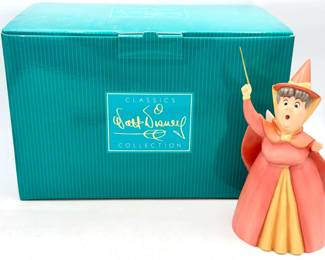 Walt Disney Classics Collection (WDCC) Flora: A Little Bit Of Pink Sleeping Beauty With COA