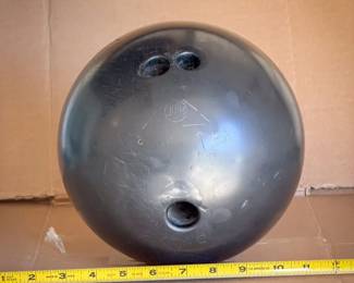 Black Bowling Ball