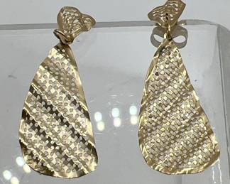 14K Gold Earrings — Imperfect