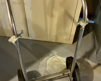 Rolling Hand Truck with Triangular Base
