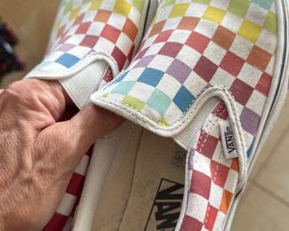 VANS MULTICOLOR CHECKERED