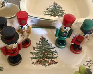 LITTLE NUTCRACKERS LANDED ON SPODE